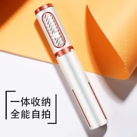 一體加長自跳桿三腳架支架自跳聖器手機直播支撐支架自發光藍牙脈動多功能外用電報音響通用便攜式多功能美顏護身